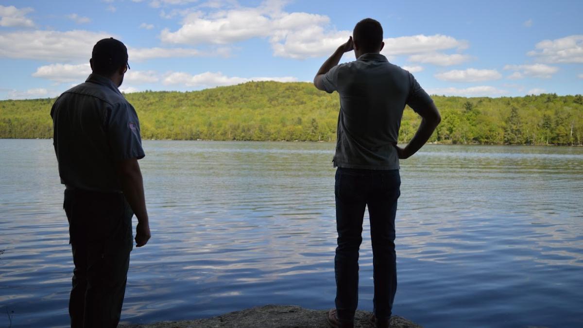 Rep. Golden with rark ranger.