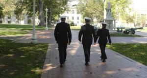 Naval Academy students in Annapolis
