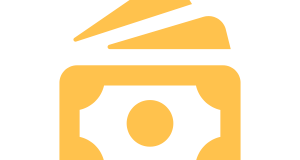 A set of paper money.