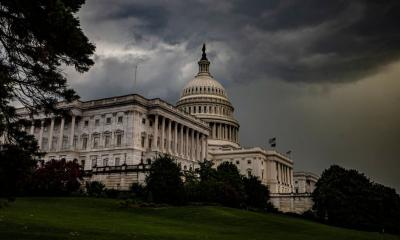 congress during a storm