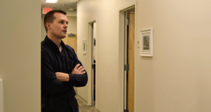 Congressman Jared Golden with arms crossed.