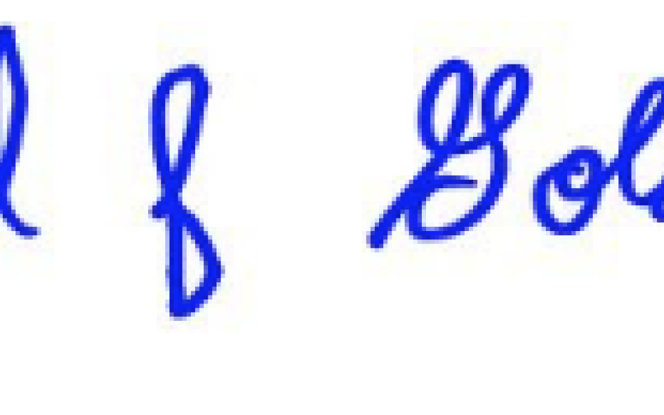 Jared F. Golden's signature.