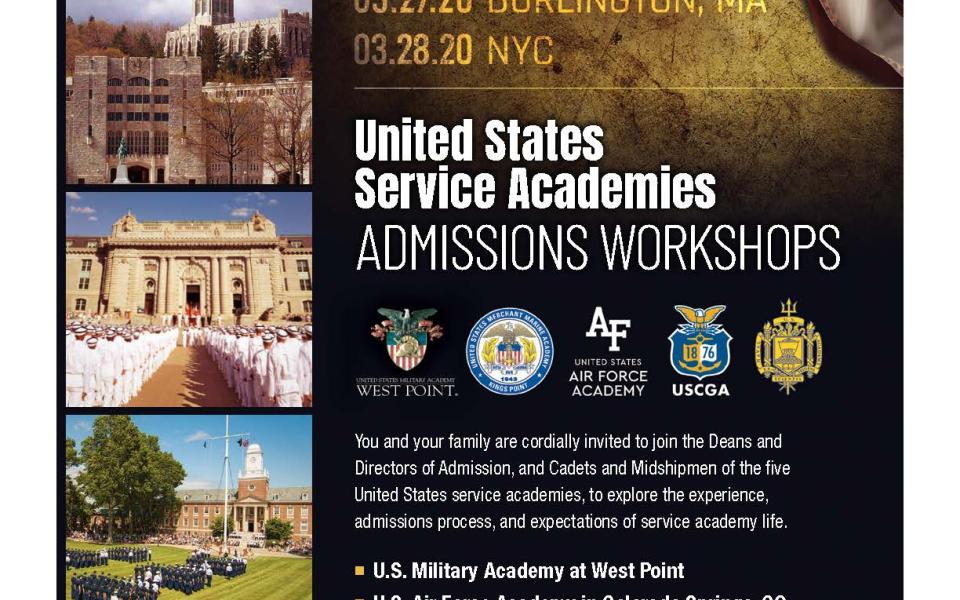 Service Academy Workshop flyer.